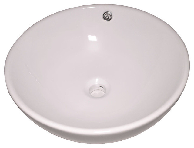 ... Vessel Sink with Overflow - Contemporary - Bathroom Sinks - by Flotera
